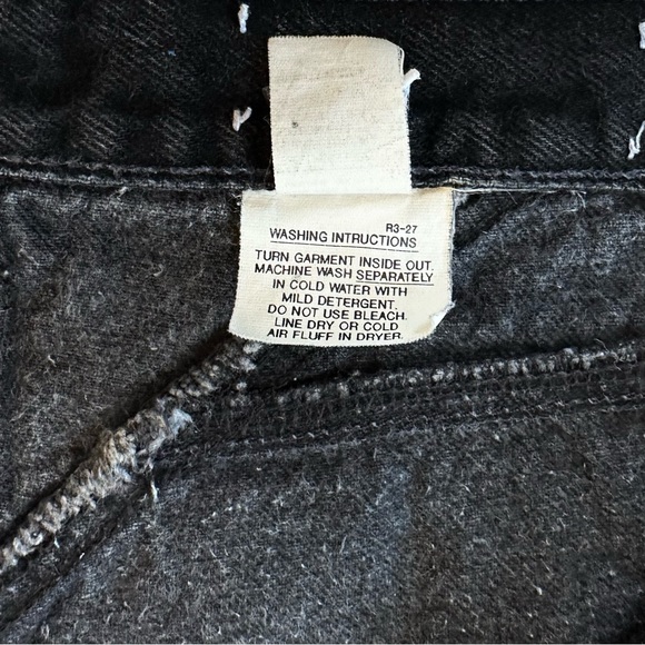 ROCKIES VTG 80s 90s BAREBACK HIGH RISE RELAXED FIT BLACK MOM JEANS. Sz 13/32 - Picture 7 of 12